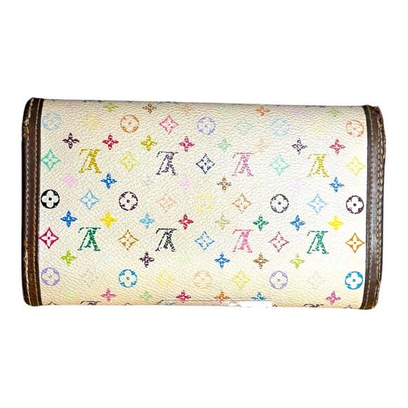 LOUIS VUITTON Takashi Murakami Multicolor Monogram International wallet - Picture 2 of 16